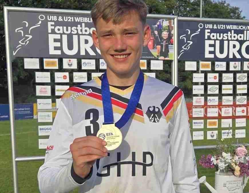 Maxi Ortmeier gewinnt mit U18-Nationalmannschaft den Europameistertitel!