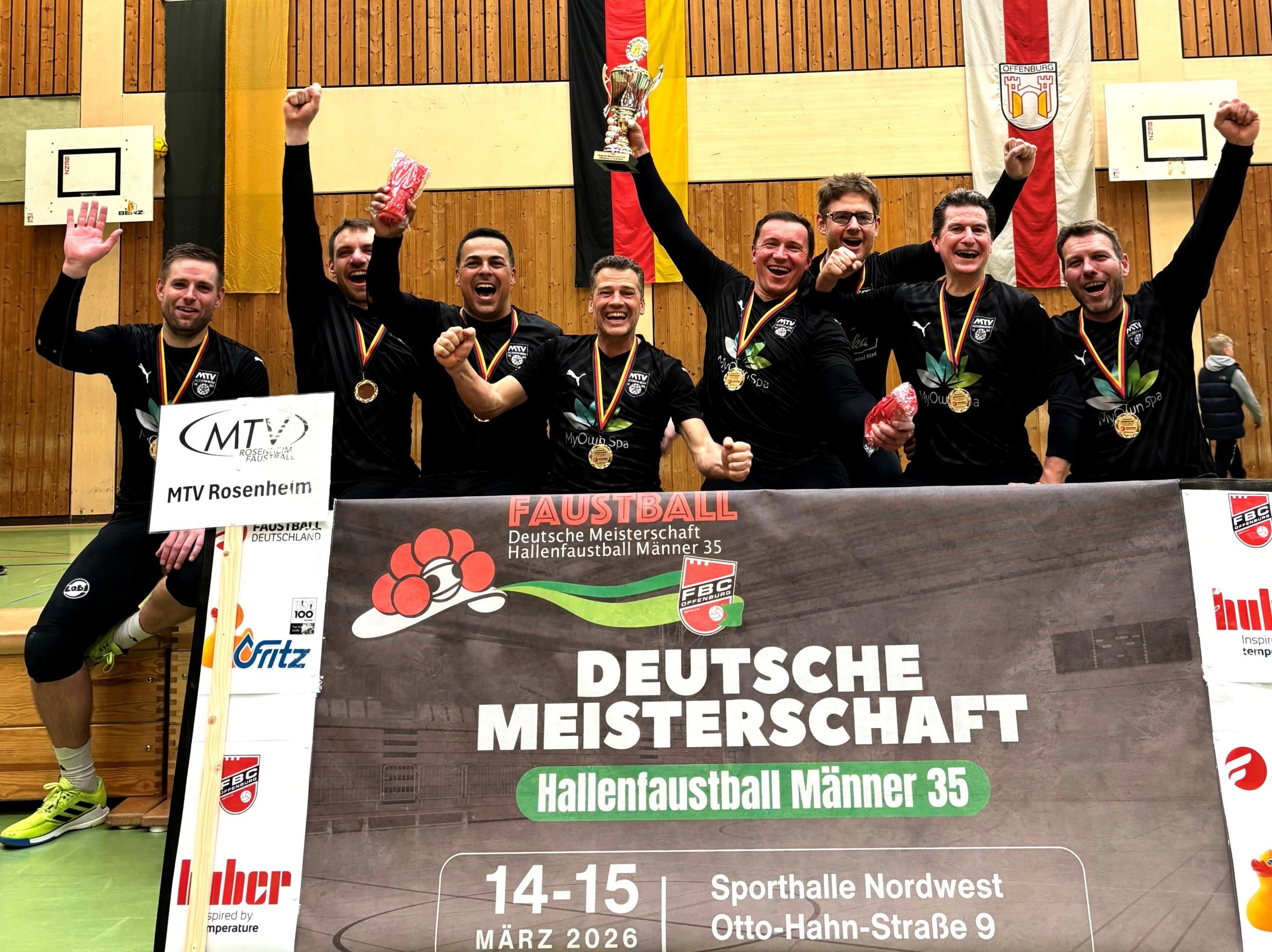 Männer 35-Team holt sich den Titel des Deutschen Hallenmeisters zurück
